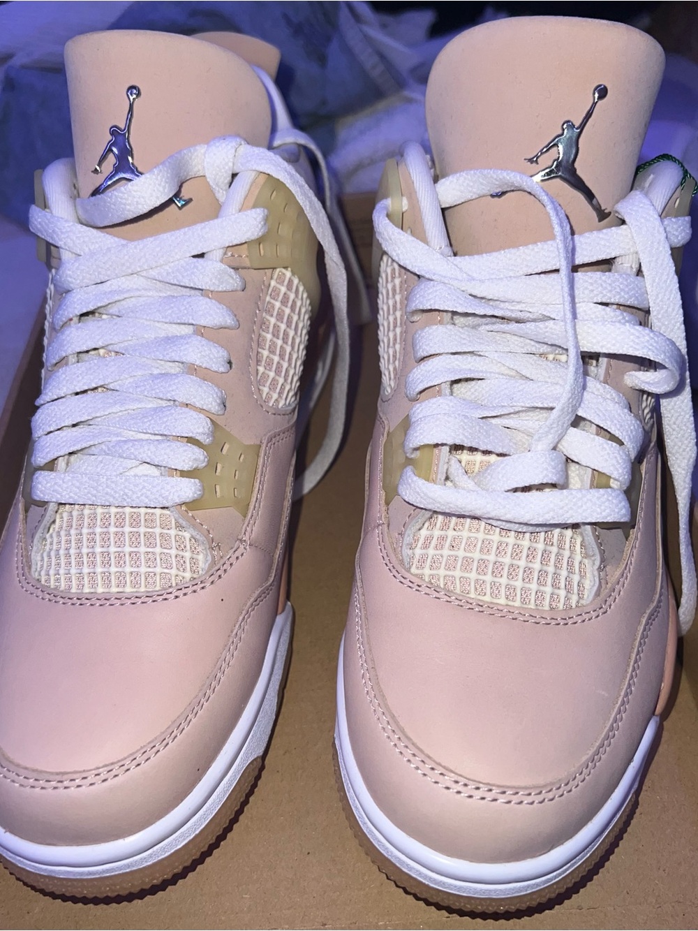 Jordan retro 4 ‘Shimmer’ women’s size 8 Sneakers